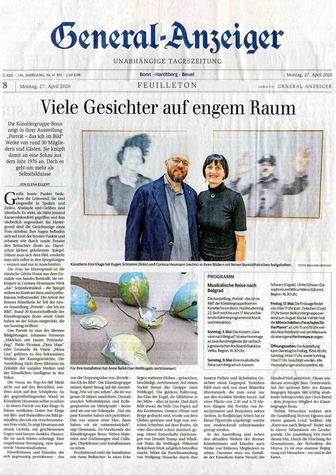Rezension General-Anzeiger vom 27.04.2025